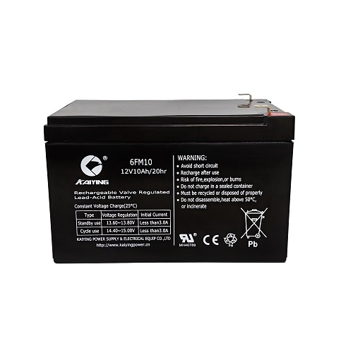 12V10Ah versiegelte Blei-Säure-Batterie 6FM10 USV-Batterie Hersteller