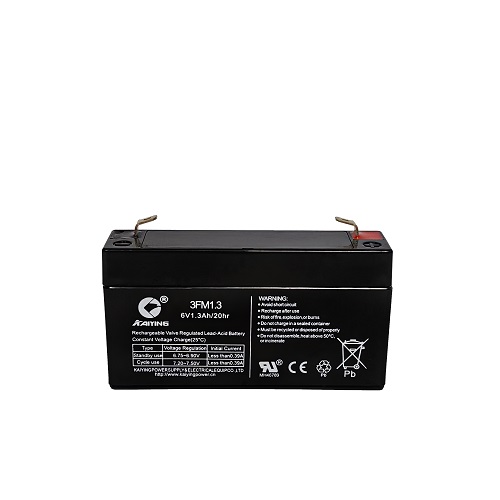 6V1,3Ah versiegelte Blei-Säure-Batterie 3FM1,3 USV-Batterie Hersteller