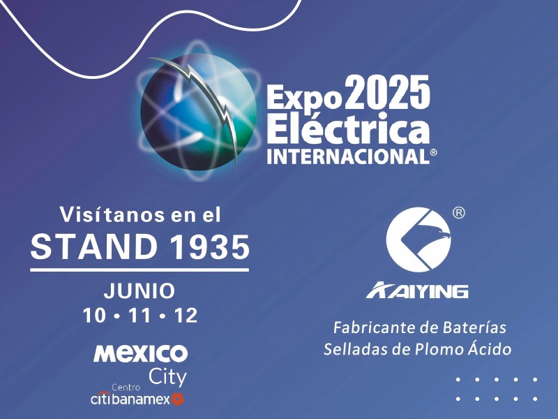 Wir sehen uns in Mexiko-Stadt! EXPO ELÉCTRICA INTERNACIONAL 2025!